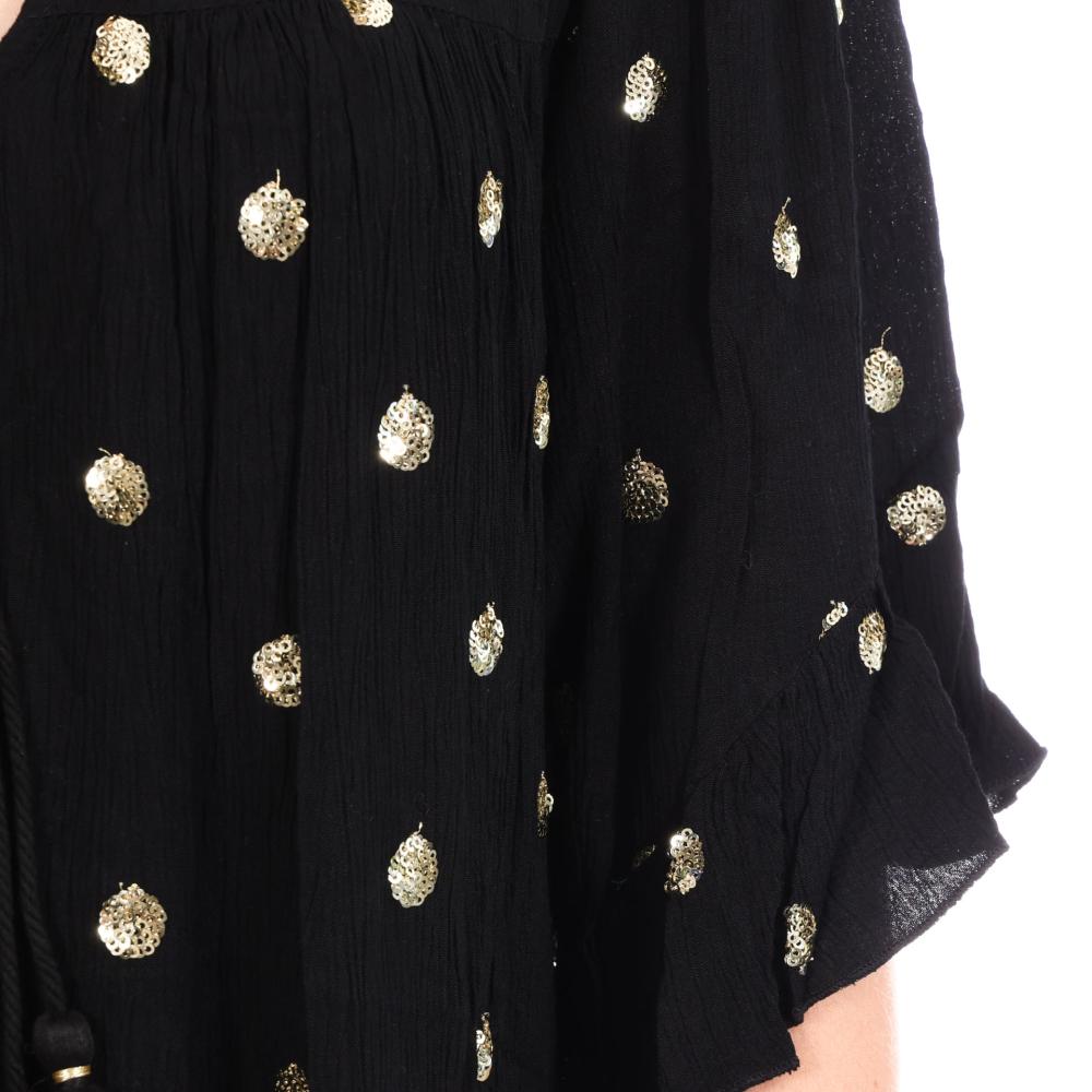 Robe Noire Femme Goa Mimi vue 3