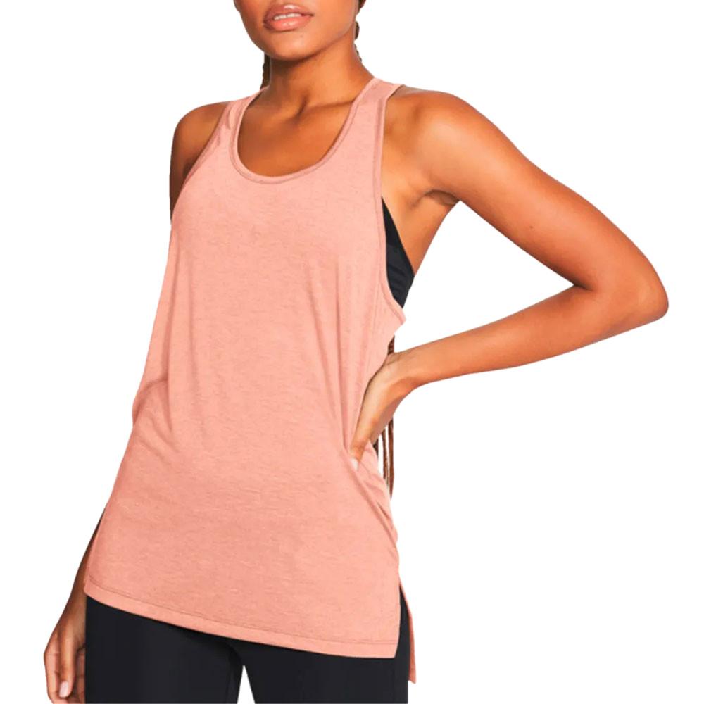 Débardeur Rose Femme Nike Yoga Layer Tank pas cher