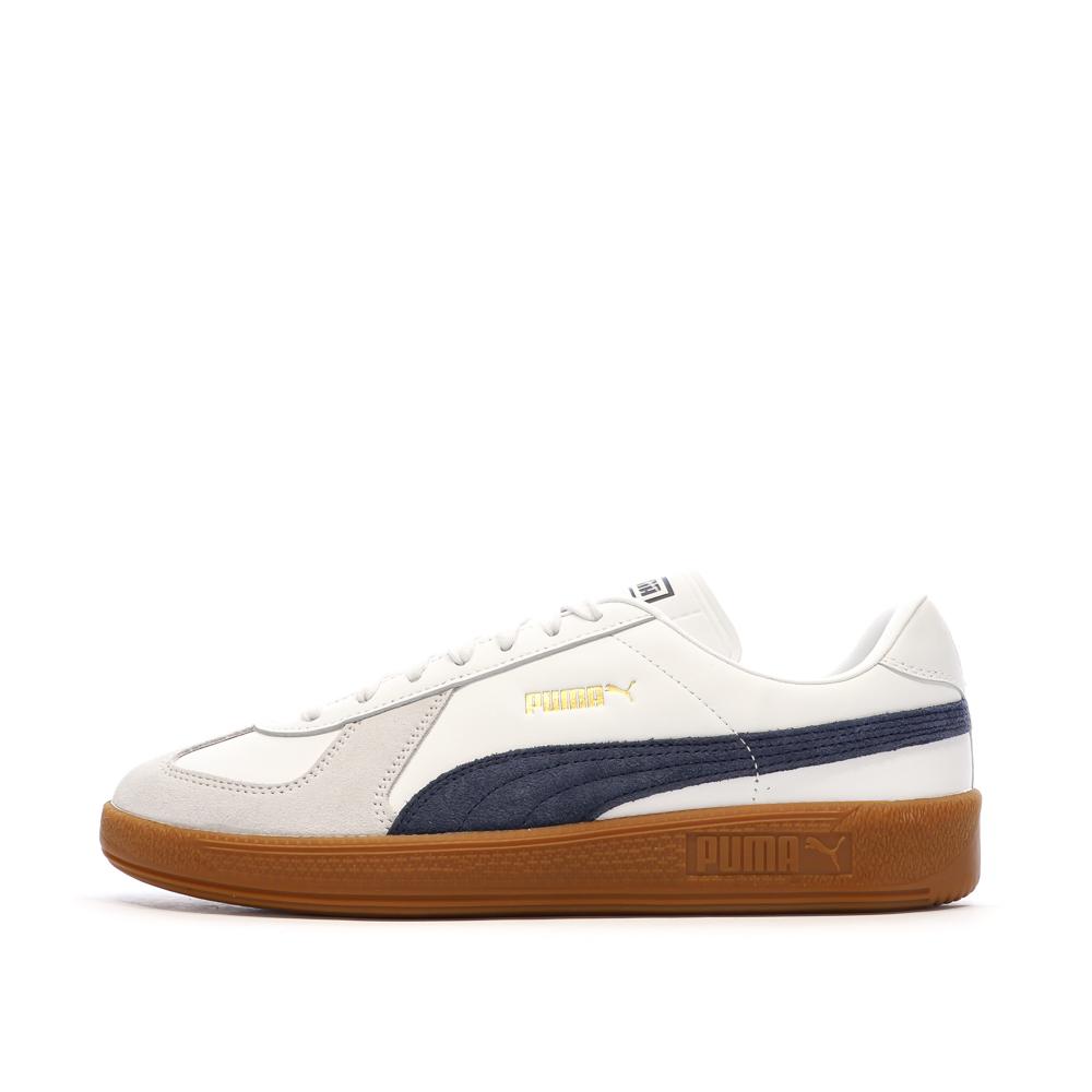 Baskets Blanc/Marine Mixte Puma Army Trainer pas cher