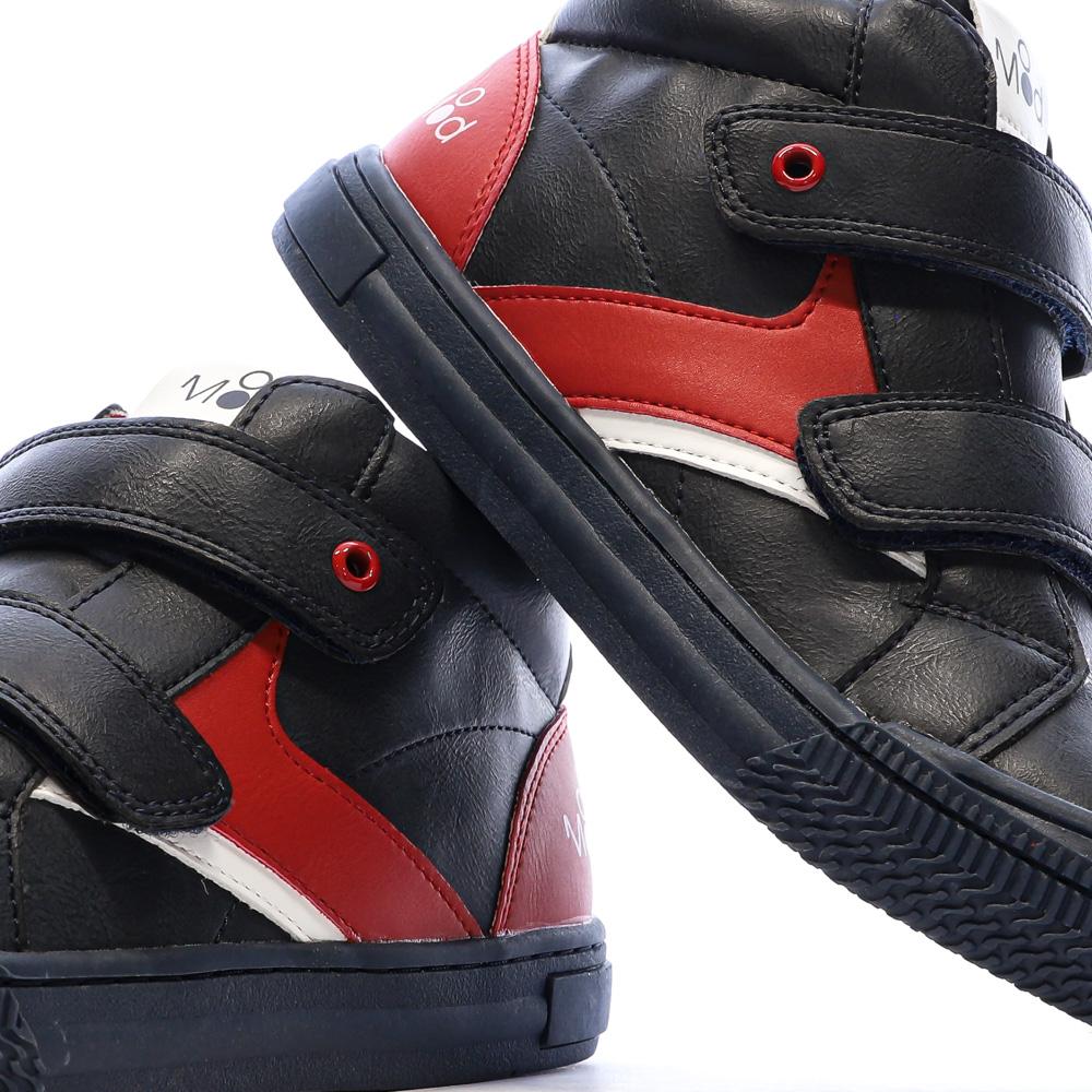 Baskets Noir/Rouges Garçon MOD8 Tifun 916380 vue 7