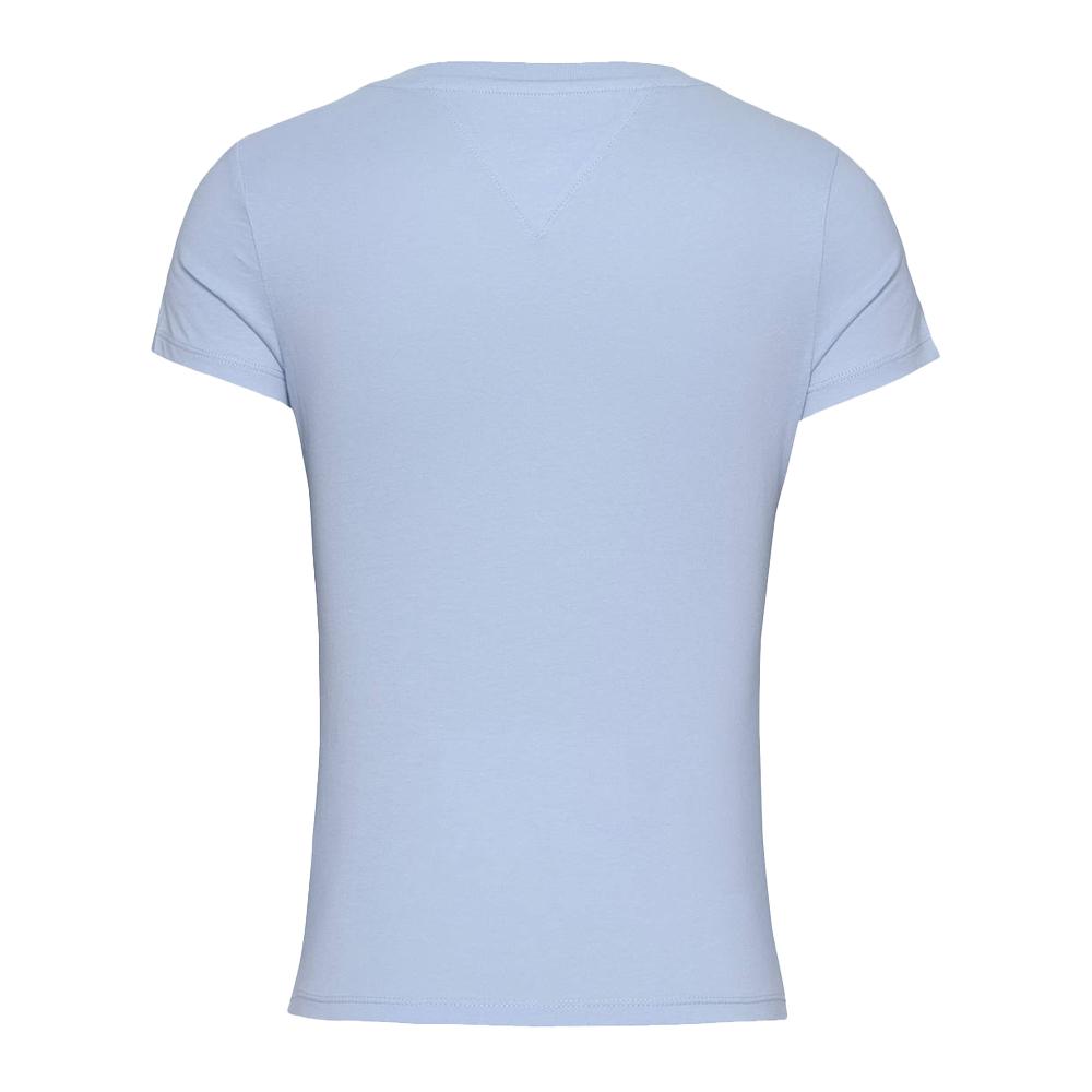 T-shirt Bleu Femme Tommy Hilfiger Aruba vue 2