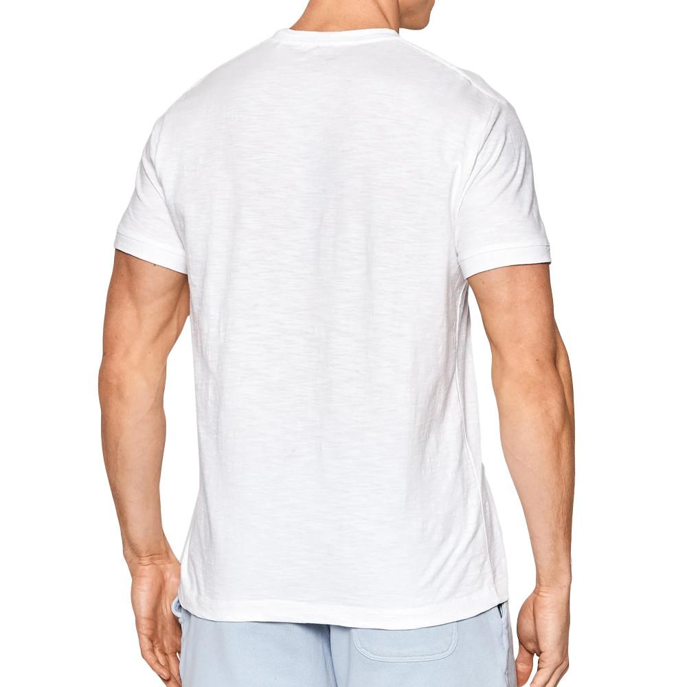T-shirt Blanc Homme Pepe Jeans Amersham vue 2