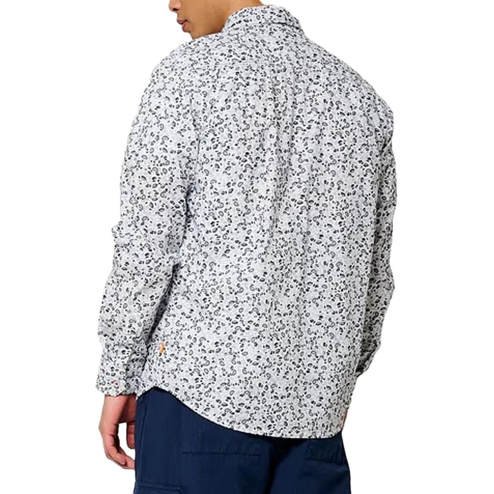 Chemise Blanches à fleurs Homme Kaporal BRADYE25 vue 2