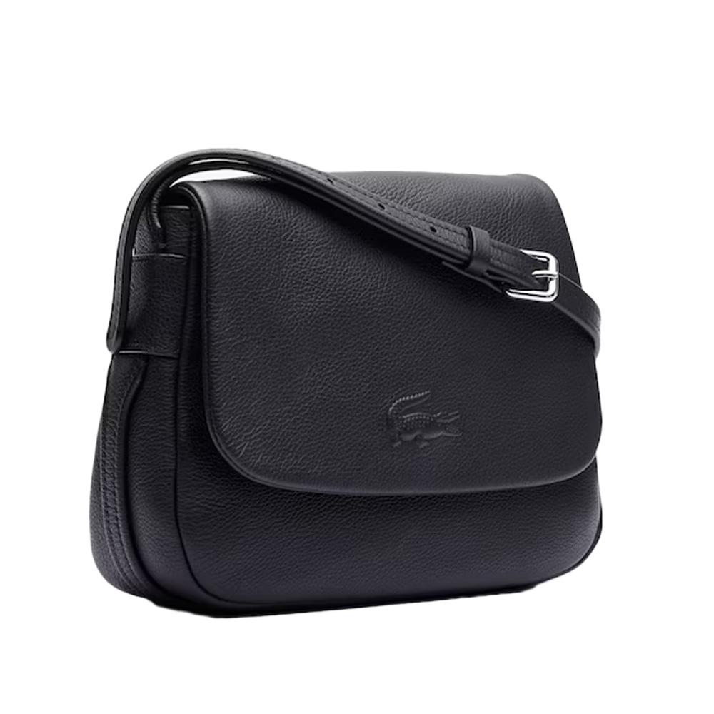 Sac à bandoulière Noir Femme Lacoste Flap Crossover vue 2