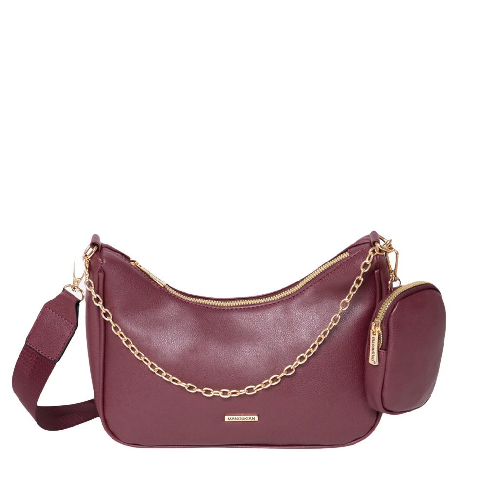 Sac bandoulière Violet Femme Manoukian Robinson pas cher