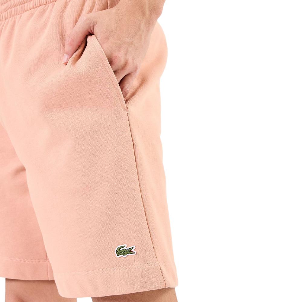 Short Rose Homme Lacoste Short Regular Fit vue 3