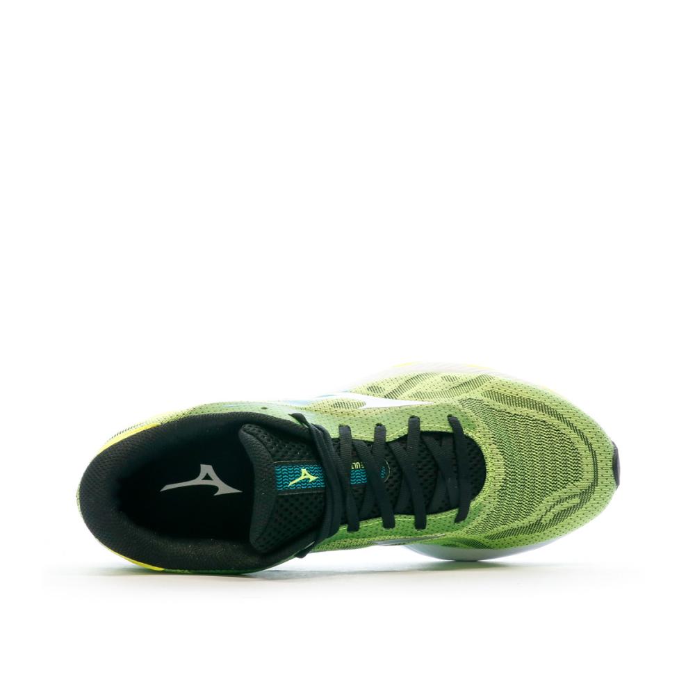 Chaussures de running Jaune/Bleu Homme Mizuno Wave Ultima vue 4