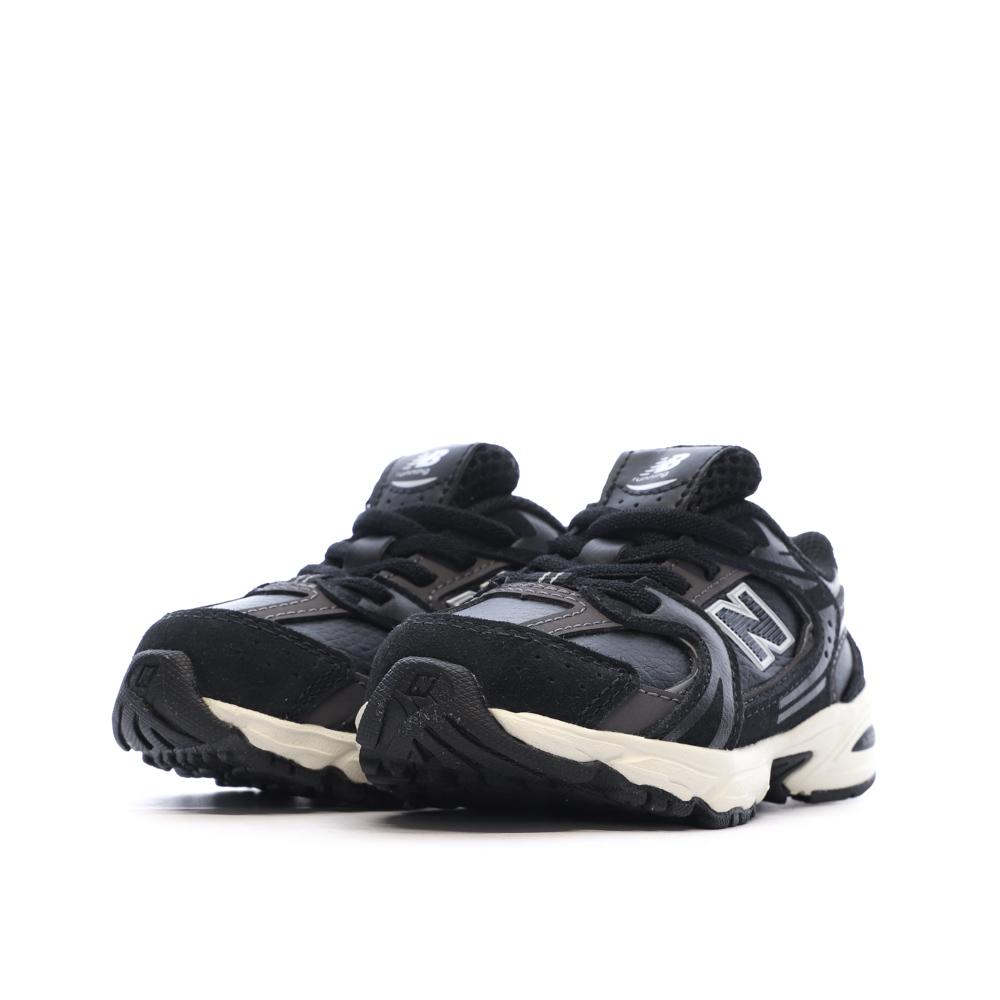 New Balance 530 Baskets Noires Enfant IZ530BMT vue 6