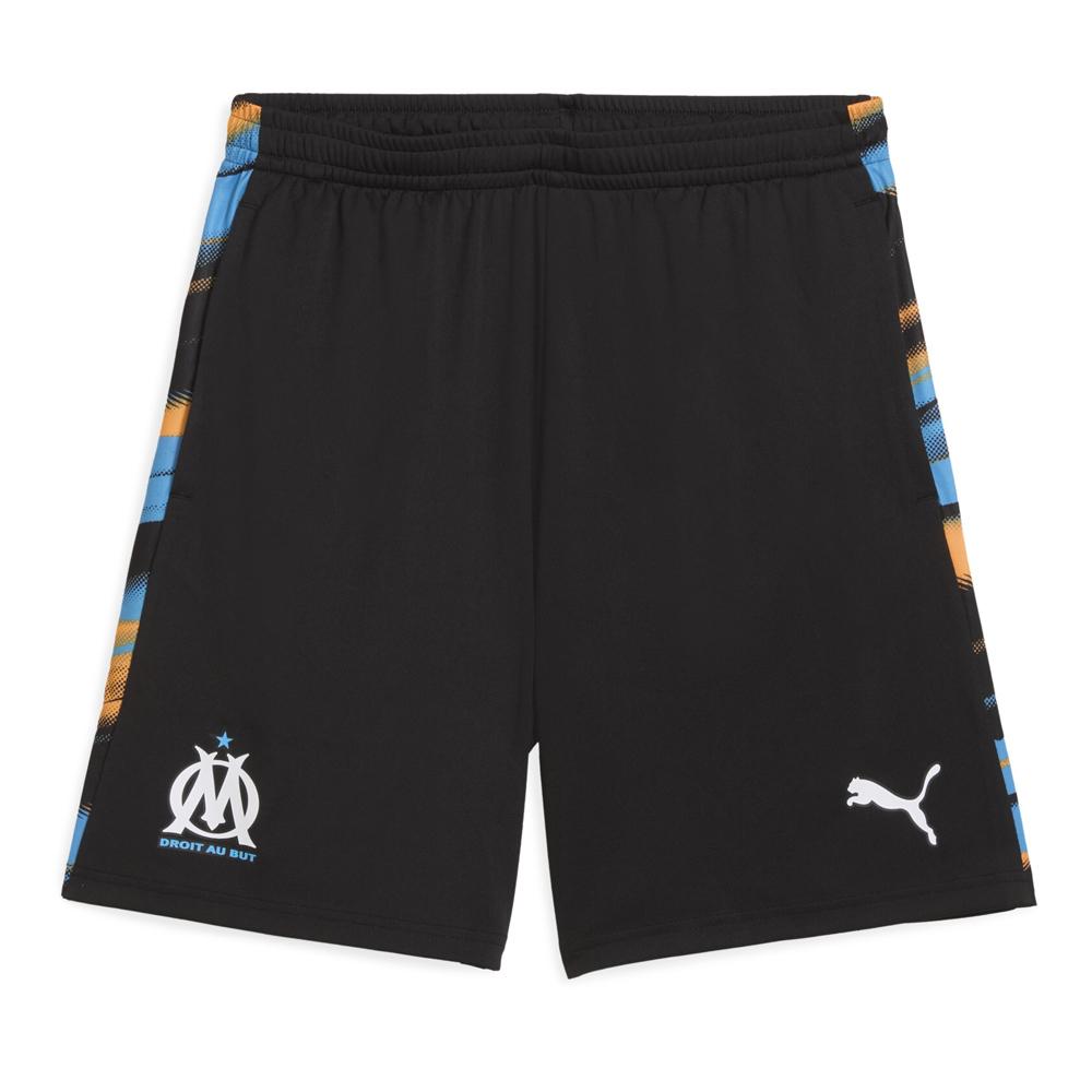 OM Short de Football Noir Homme Puma Faster pas cher