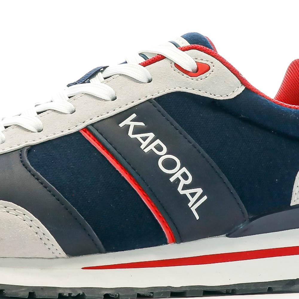 Baskets Marine/Rouge Homme Marine Kaporal Betron vue 7