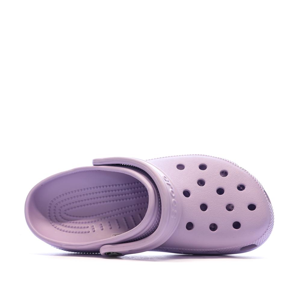 Sandalias malva unisex Crocs Classic Clog ver 4