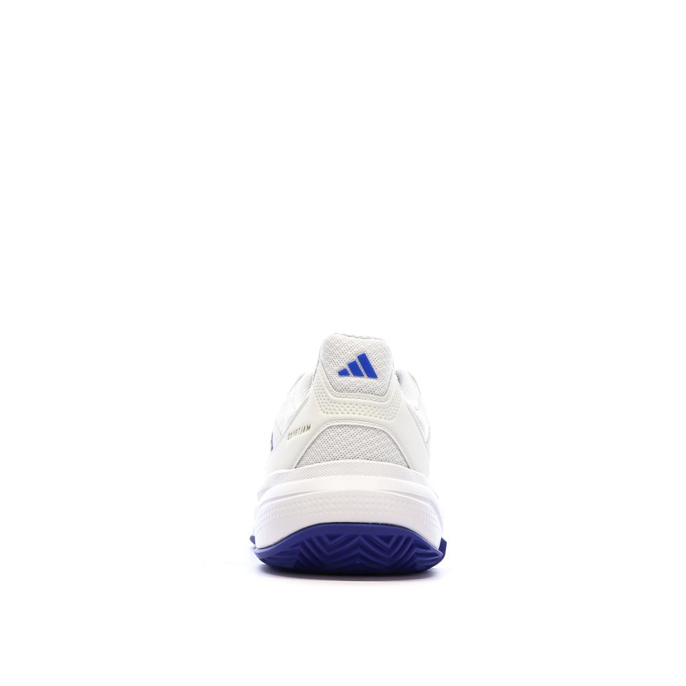 Adidas Courtjam Men's White/Blue Sneakers Photo of the Espace des Marques %store% store - view of %key%