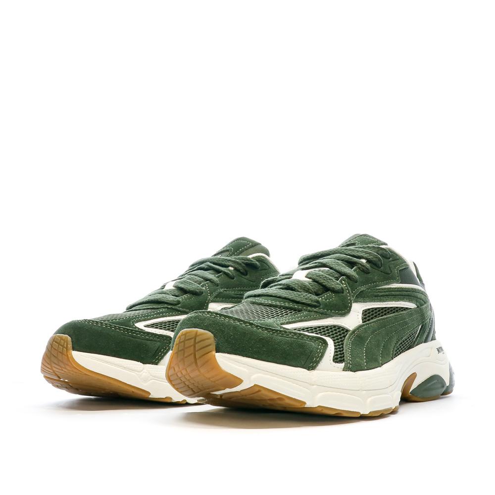Baskets Kaki Homme Puma Teveris Nitro