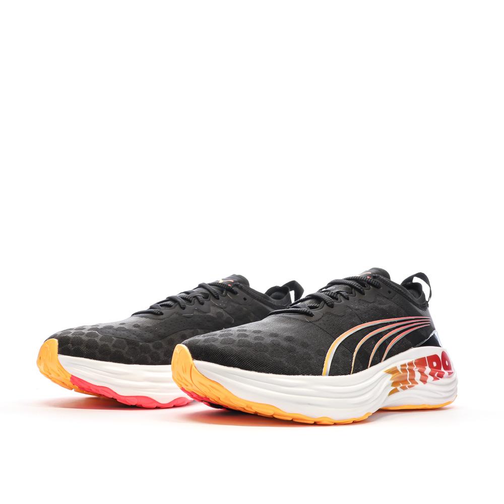Chaussures de running Noires/Oranges Femme Puma Foreverrun vue 6