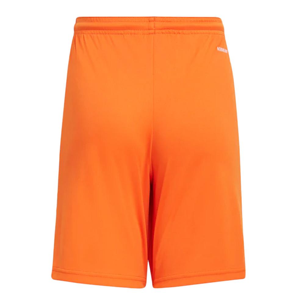Short Orange Garçon Adidas Squad vue 2