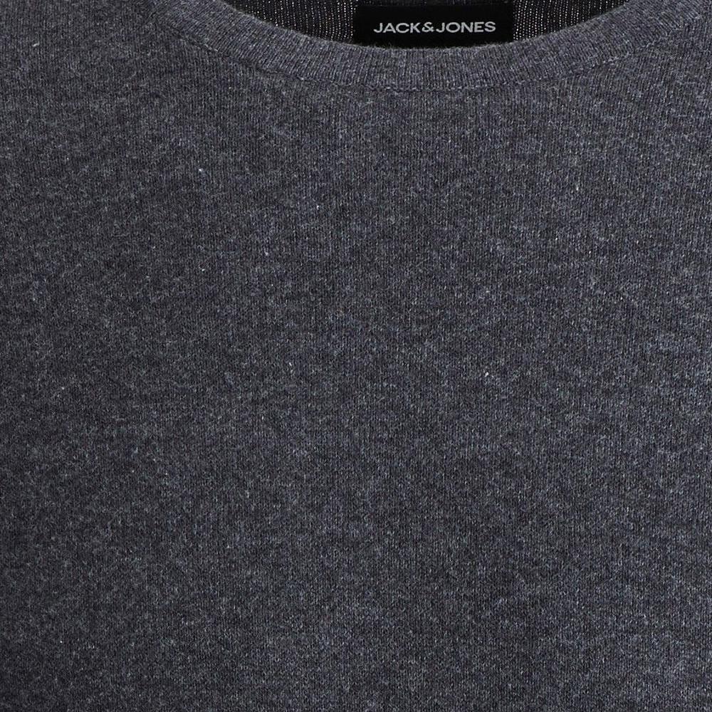 Pull Gris Foncé Homme Jack & Jones Emil vue 2