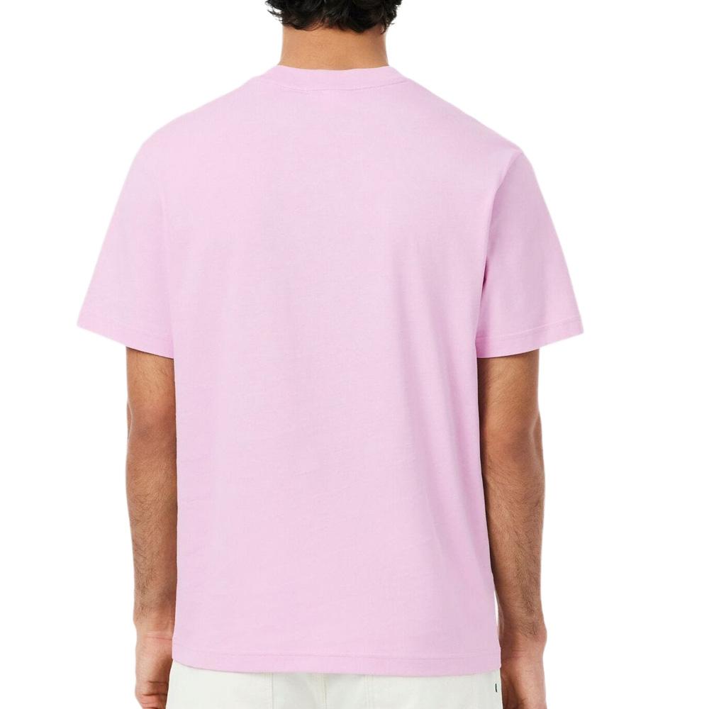 T-shirt Rose Homme Lacoste TH73181 vue 2