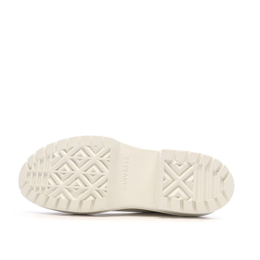 Baskets Blanches Femme Converse All Star Lugged vue 5