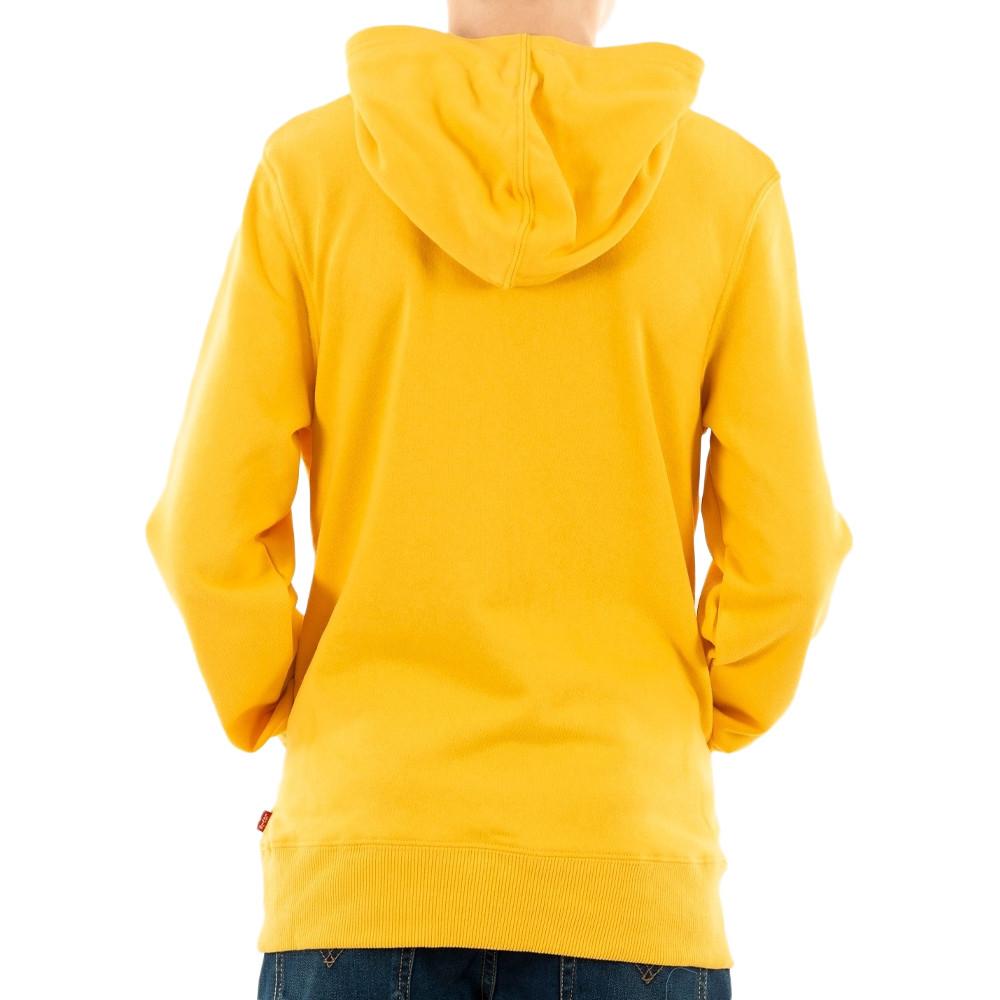 Sweat Jaune Garçon Levi's Batwing vue 2