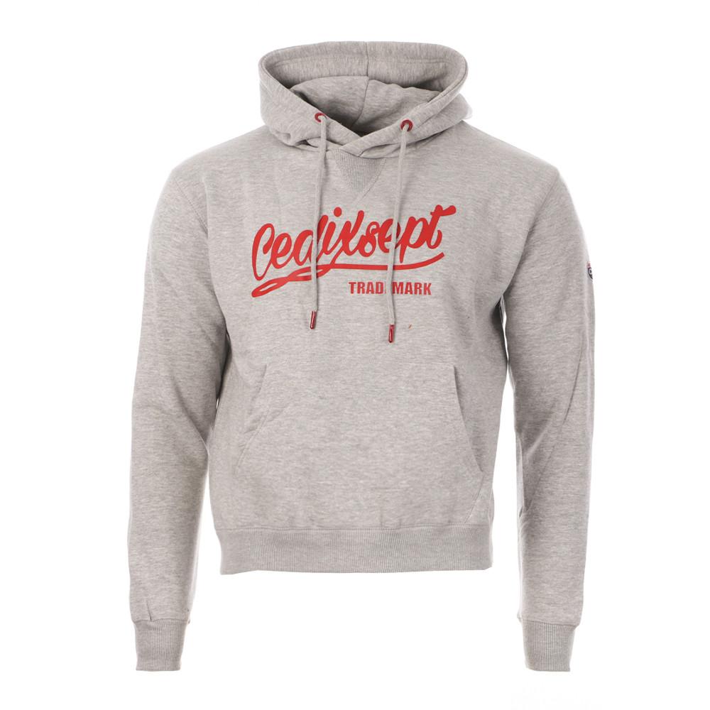 Sweat à capuche Gris Homme C17 Fletcher pas cher