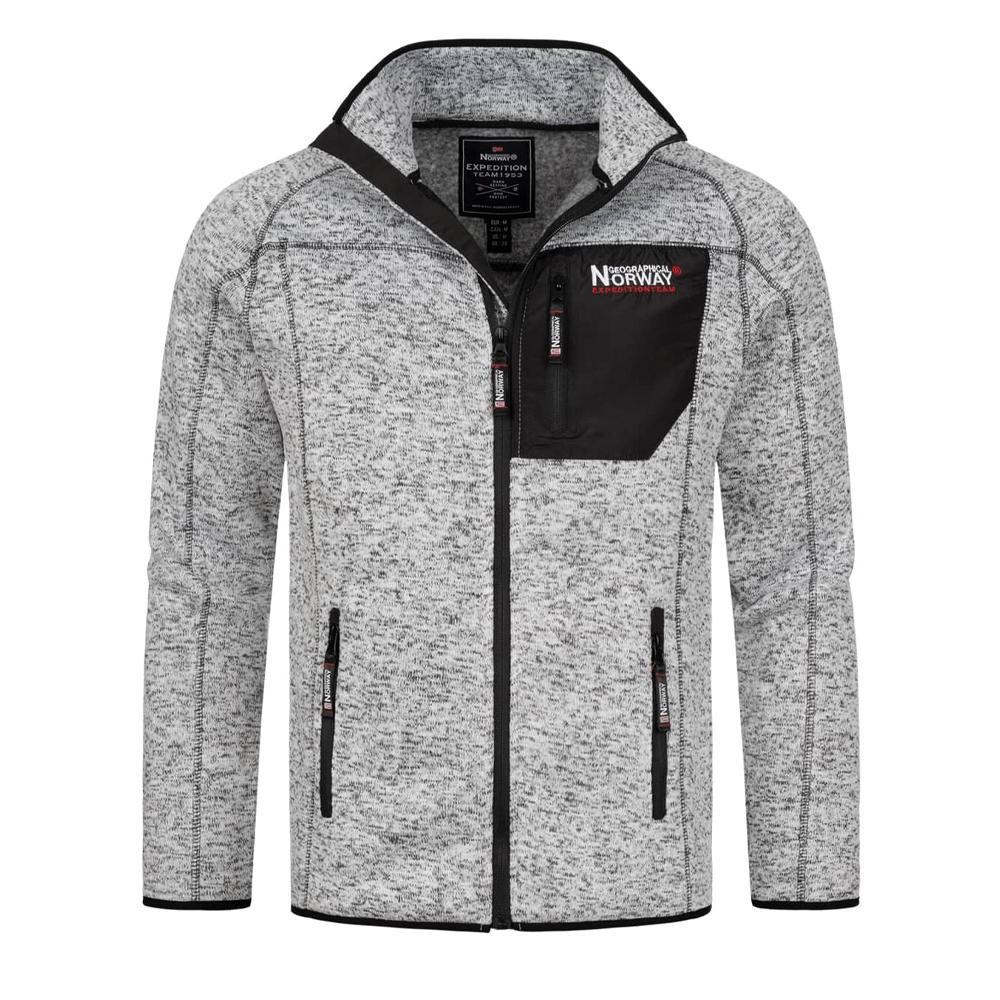 Polaire Gris Clair Homme Geographical Norway Titles pas cher