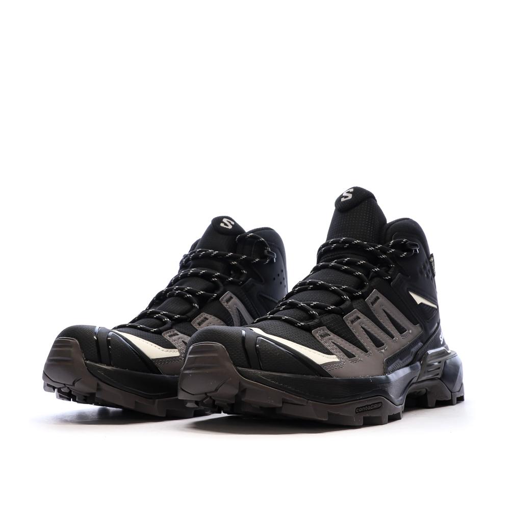 Chaussures de Randonnée Noires Femme Salomon Shoes X Ultra 360 Mid GTX vue 6