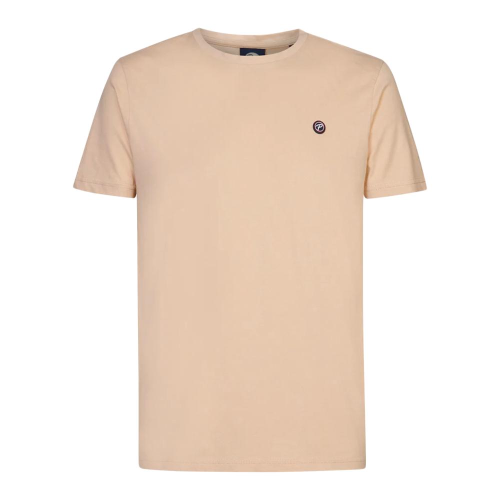 T-shirt Rose Homme Petrol Industries Tan pas cher