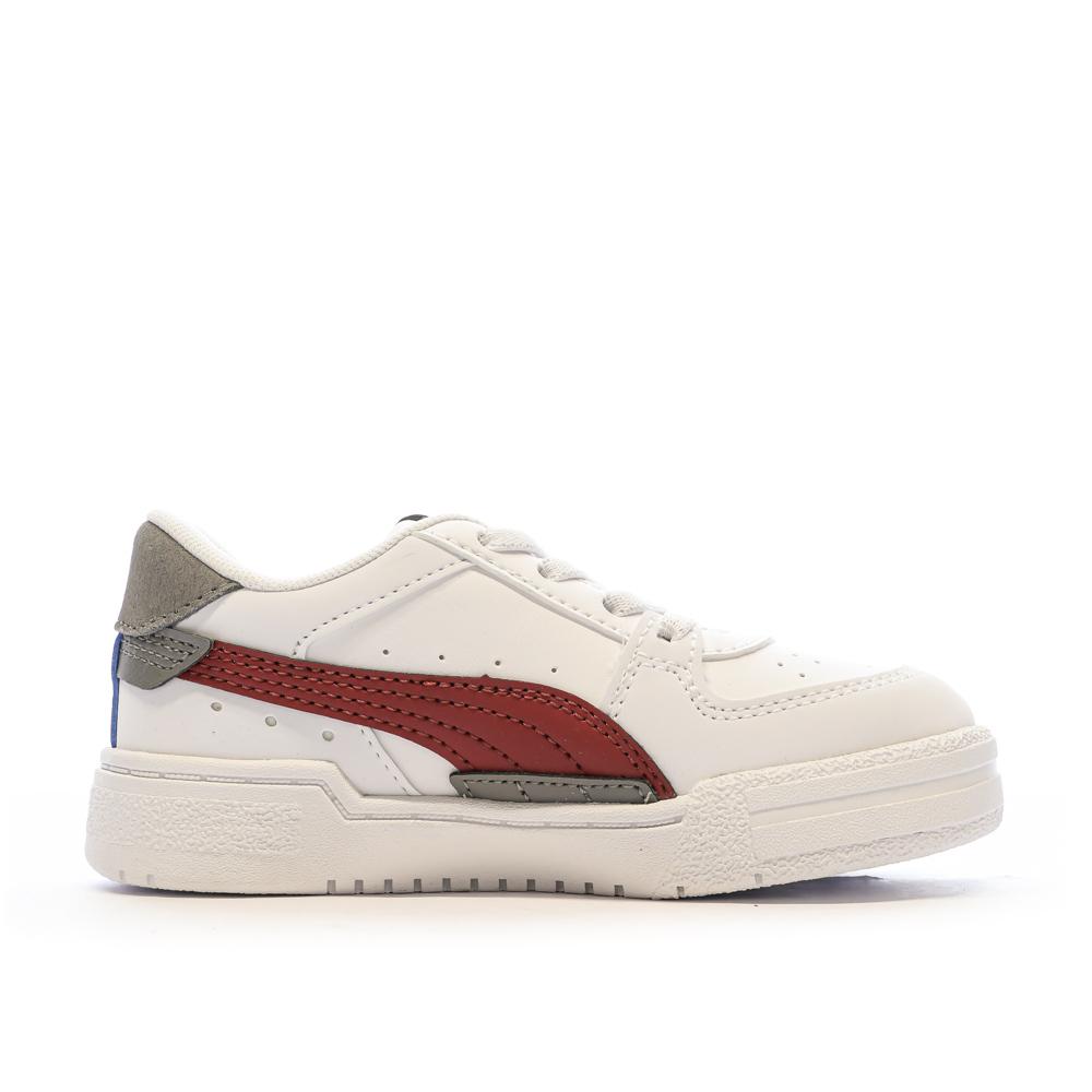 Baskets Blanches Garçon Puma Pro Glitch Mix vue 2