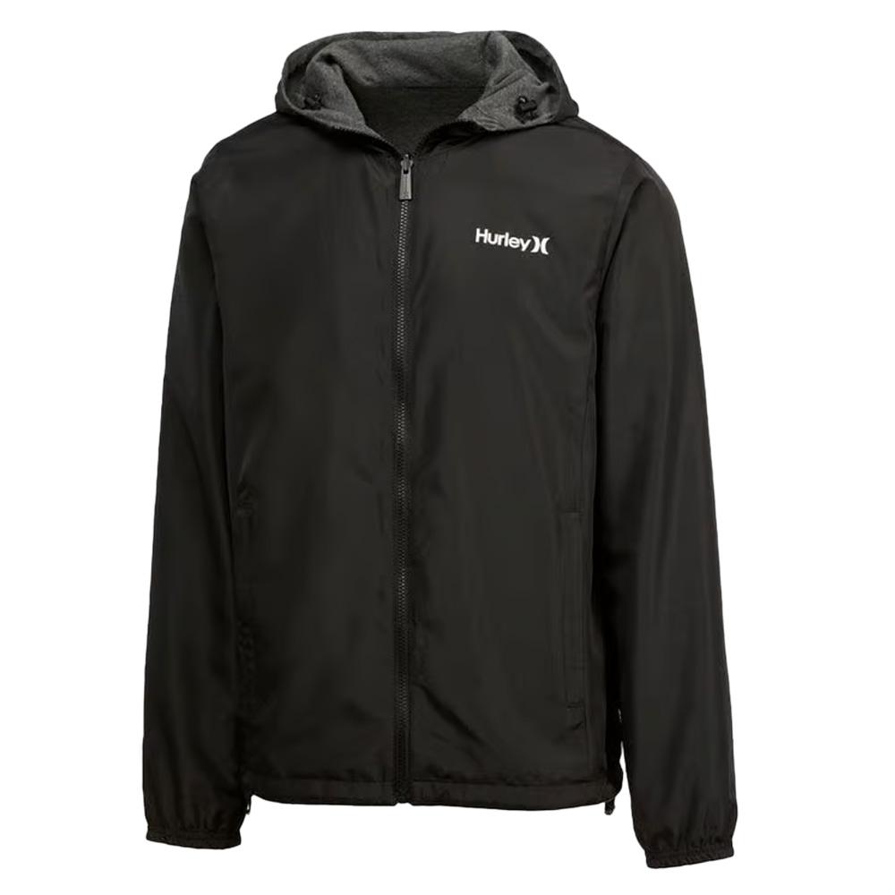 Blouson Noir Homme Hurley Auburn pas cher