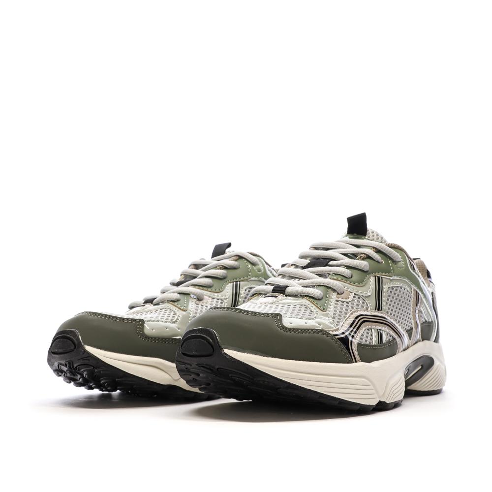 Baskets Beige/Vert Femme Only Soko vue 6