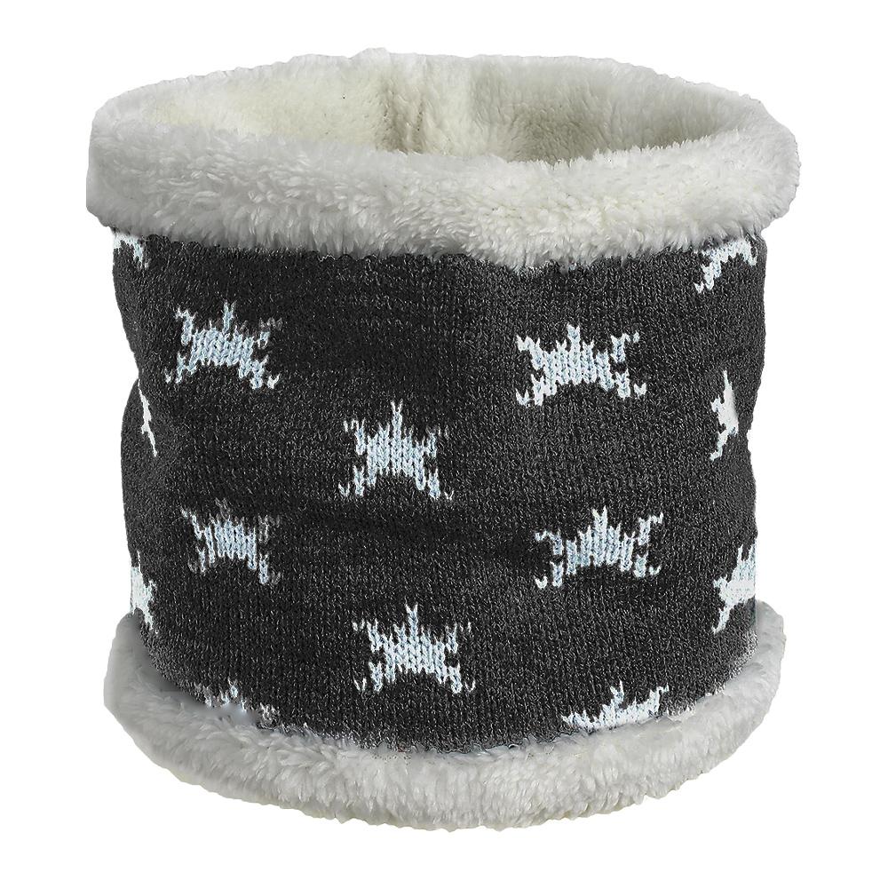 Tour de cou Gris/Blanc Fille Cairn Stars pas cher