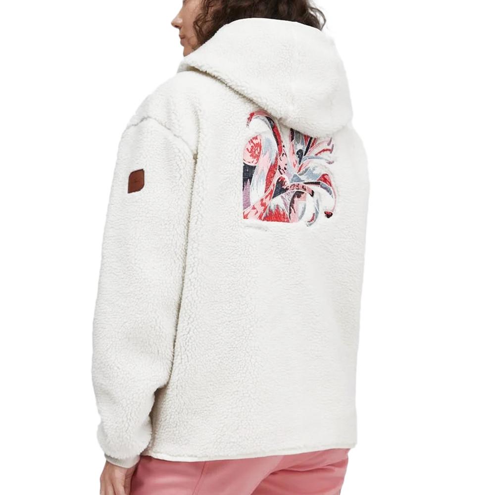 Sweat Sherpa Femme Blanc O'Neill Americana Hooded vue 2