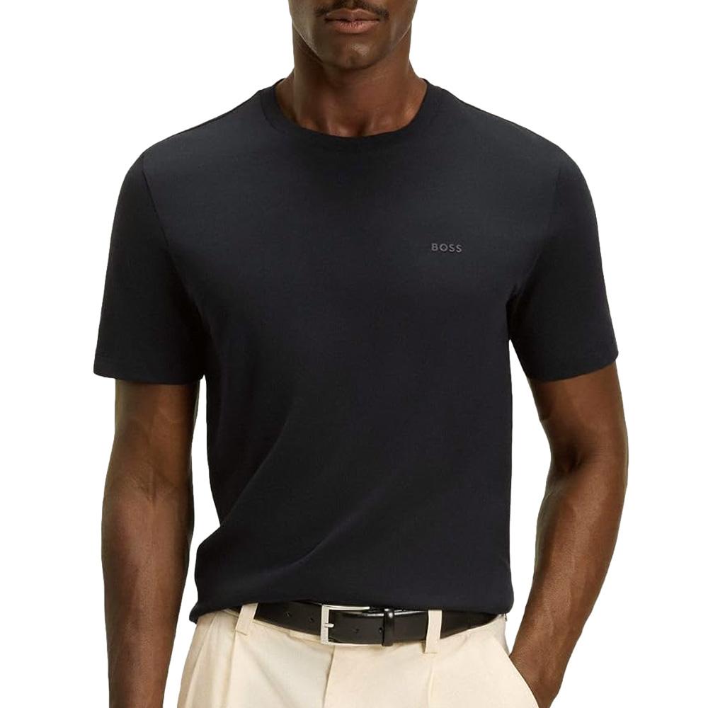 Camiseta negra de hombre Hugo Boss Thompson barato