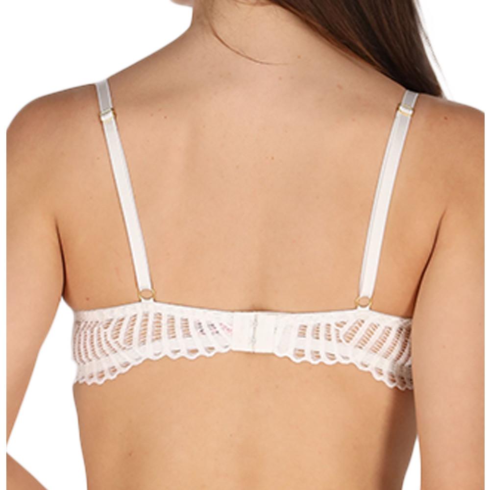 Soutien gorge Blanc Femme Les Petites Bombes Mia vue 2