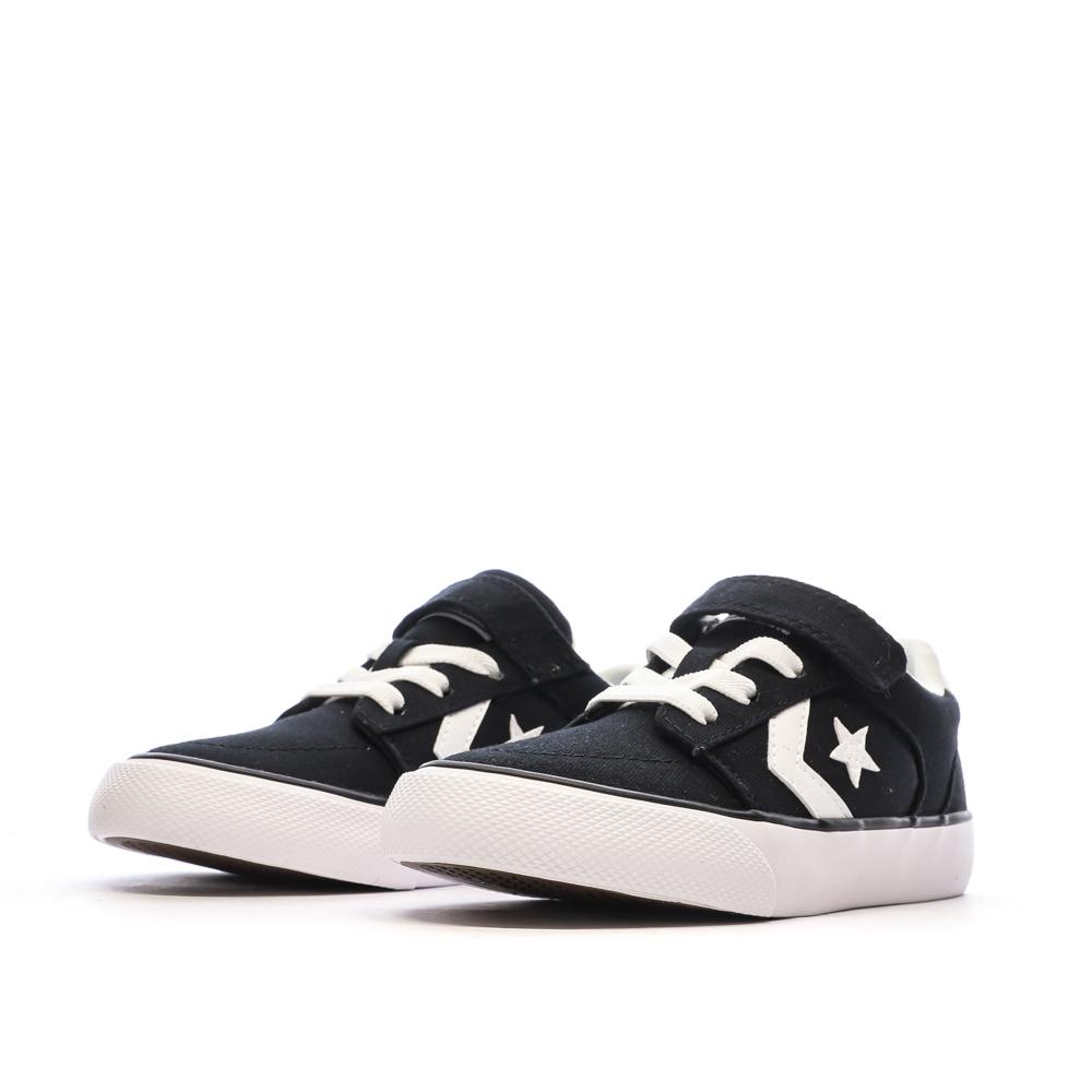 Baskets Noires Garçon Converse Belmont vue 6