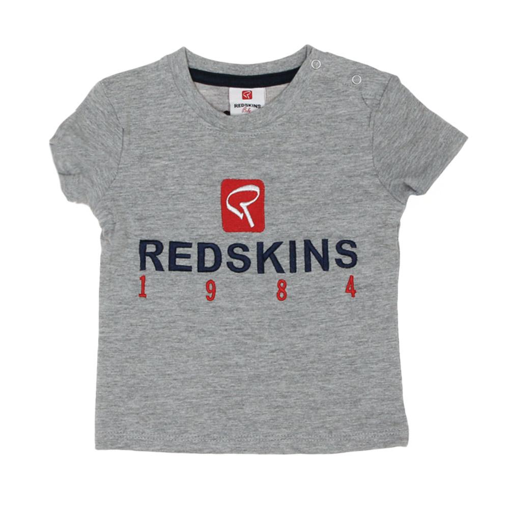 T-shirt Gris Bébé Redskins TSMC 180100 pas cher