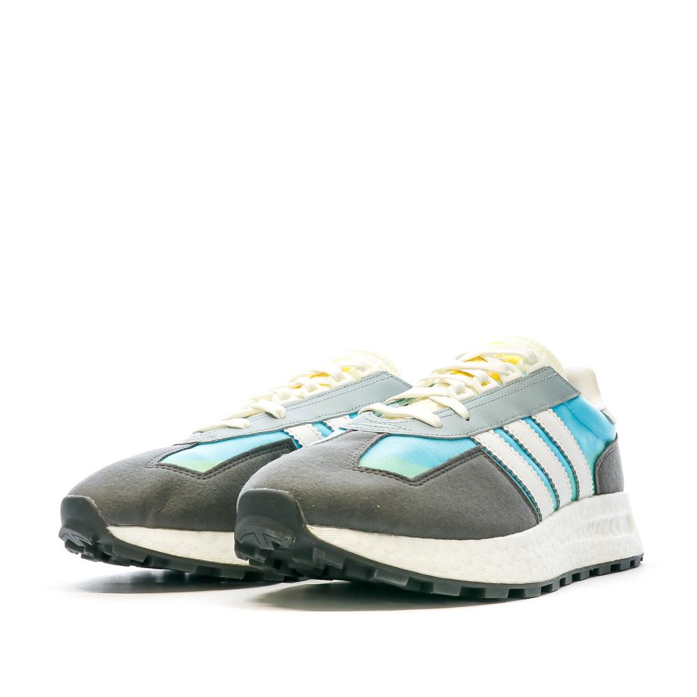 Baskets Grise/Bleu Homme ADIDAS Retropy E5 vue 6