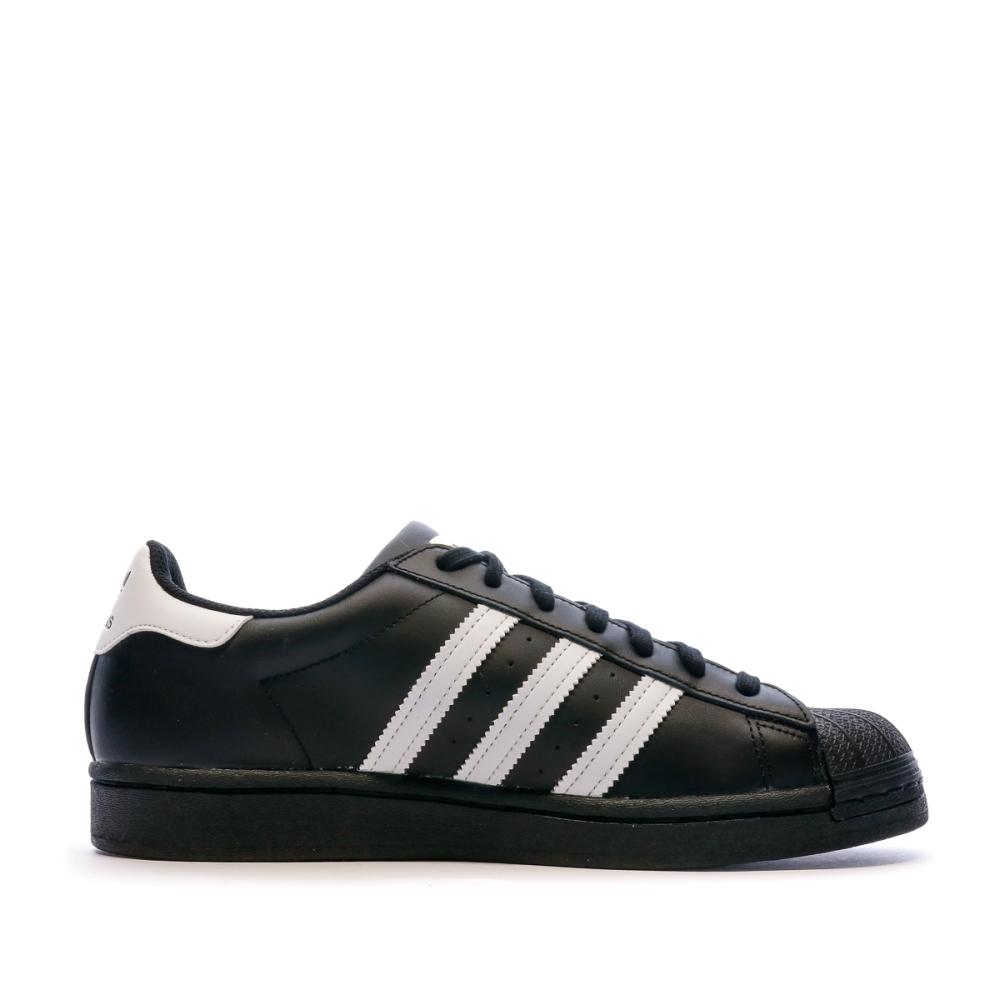 Superstar Baskets Noires Homme Adidas EG4959 vue 2