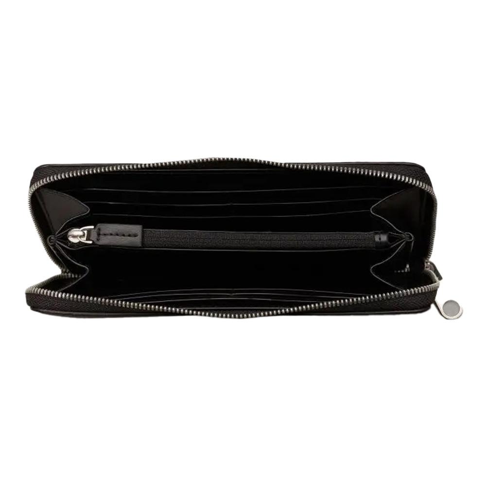 Portefeuille Noir Femme Calvin Klein Jeans Sculpted Zip Around vue 2