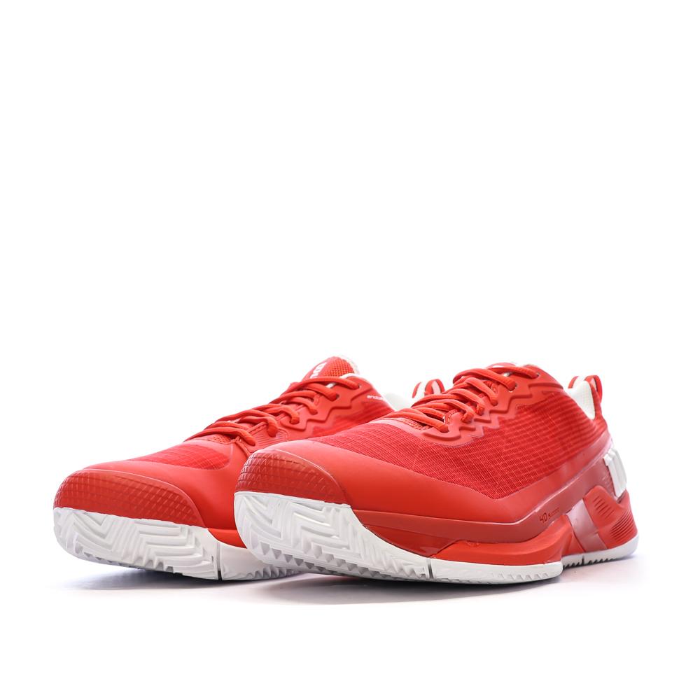 Chaussures de Tennis Rouge Homme Wilson Rush Pro 4.5 Clay vue 6