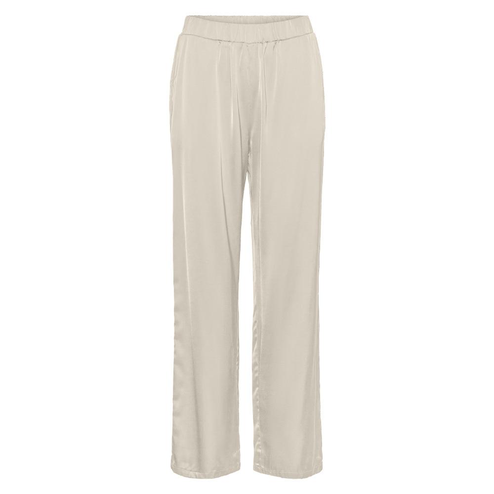 Pantalon fluide Beige Femme Vero Moda Trousers pas cher