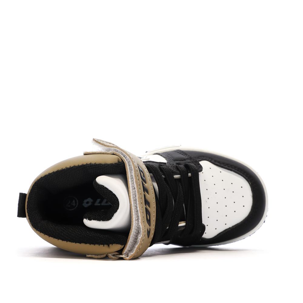 Baskets Kaki/Noir Garçon Lotto Ravenne vue 4