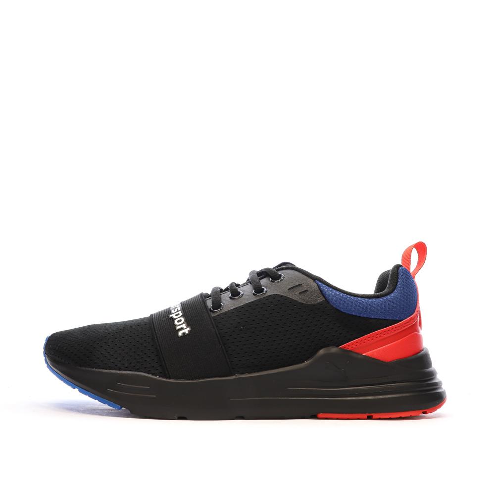 Baskets Noires Homme Puma Bmw Mms Wired Run pas cher