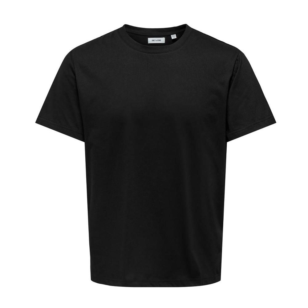 T-shirt Noir Homme Only & Sons Jeff pas cher