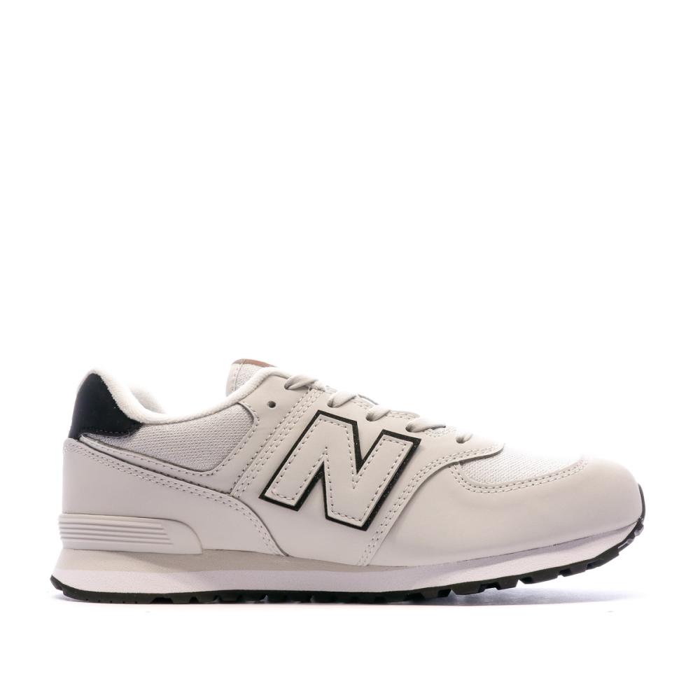 Baskets Fille/Femme Grise New Balance GC574 vue 2