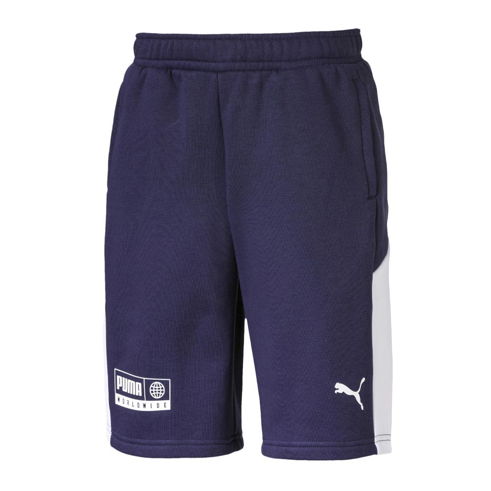 Short Marine Garçon Puma Alpha Jersey pas cher