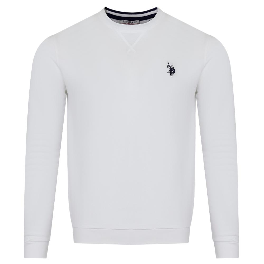 Pull Blanc Homme US Polo ASSN ENEA pas cher