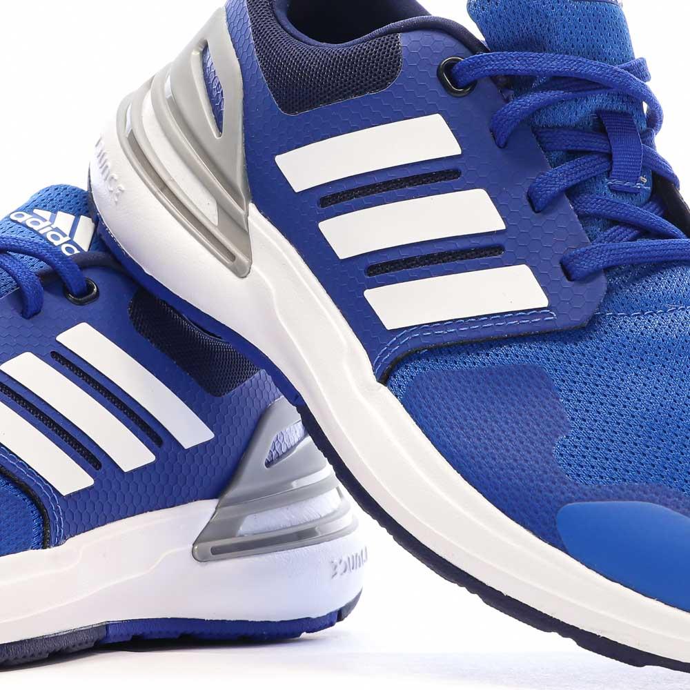 Baskets Bleu Garçon Adidas Rapidasport vue 7