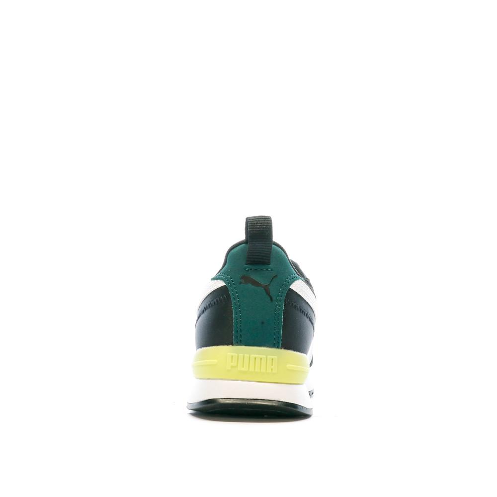 Baskets Jaune/Noir Homme Puma R78 vue 3