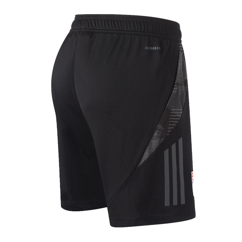 Olympique Lyonnais Shorts Schwarz Herren Adidas 24 Ansicht 2